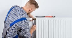 монтаж системы отопления