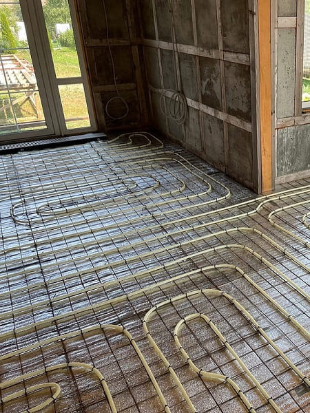 монтаж системы отопления