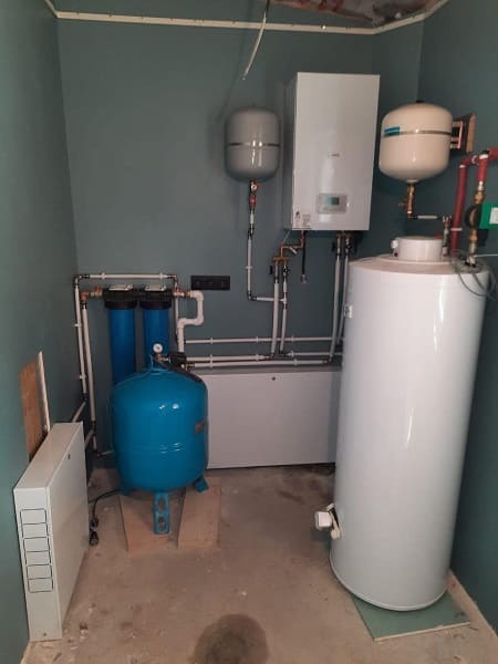 монтаж системы отопления