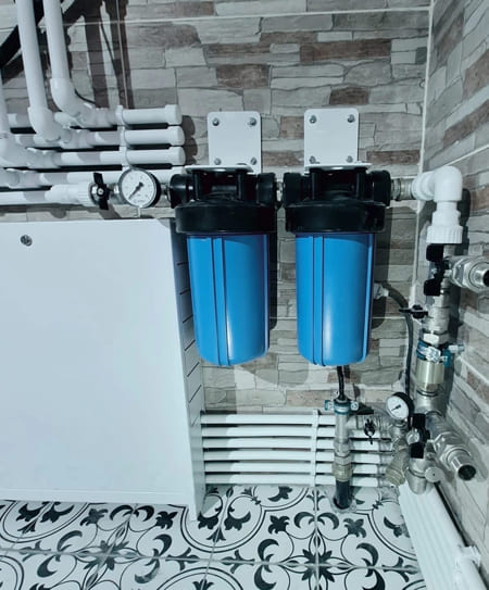 монтаж системы отопления