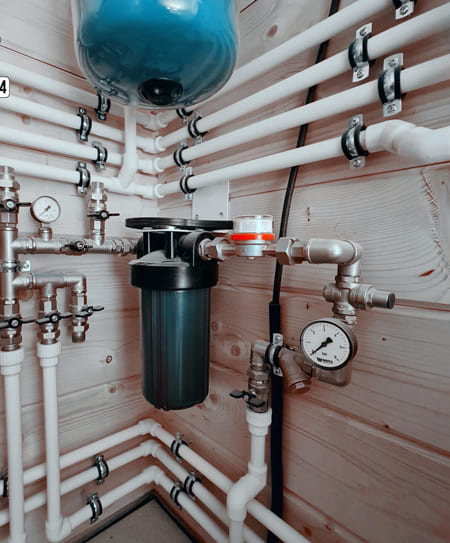 монтаж системы отопления